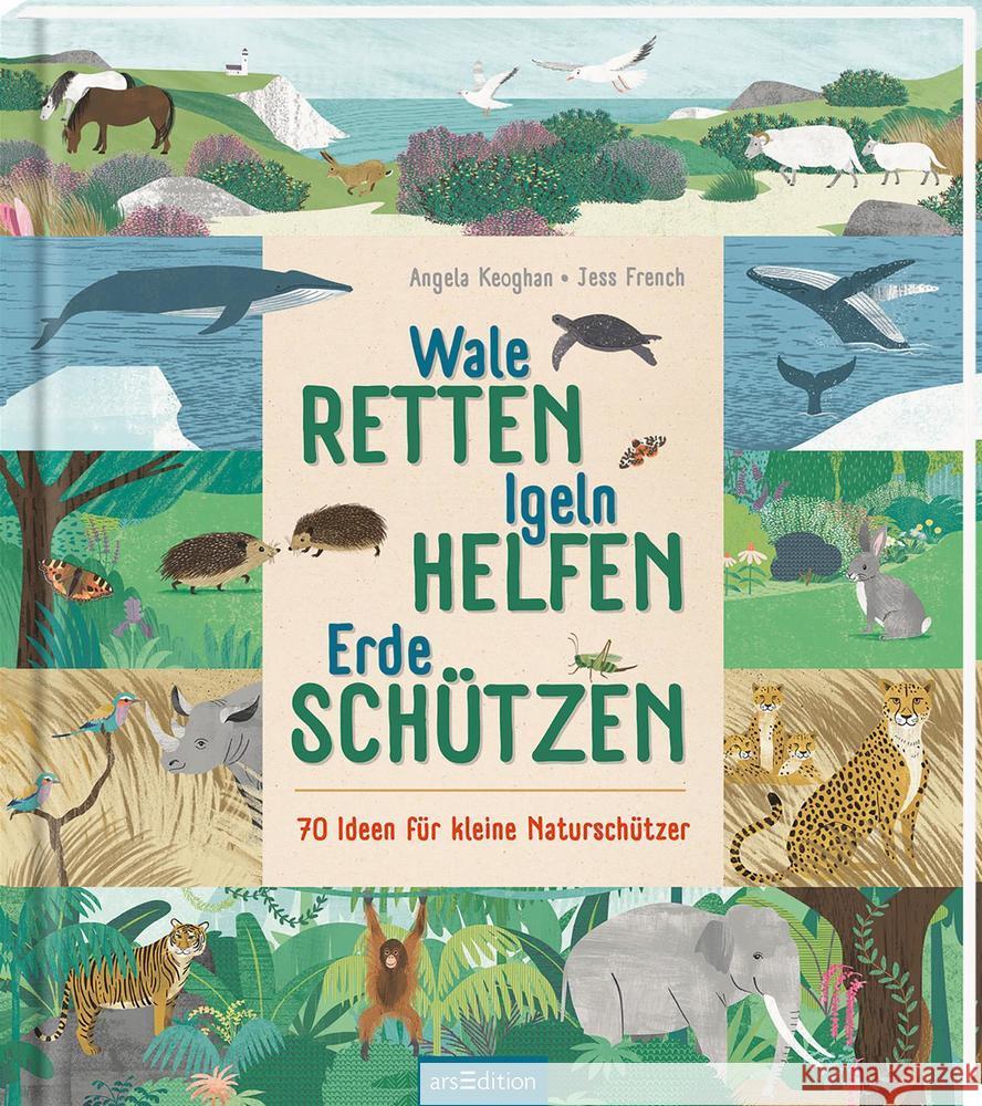 Wale retten, Igeln helfen, Erde schützen French, Jess 9783845842714 ars edition - książka