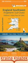 Wales - Michelin Regional Map 503: Map Michelin 9782067263970 Michelin Travel Publications