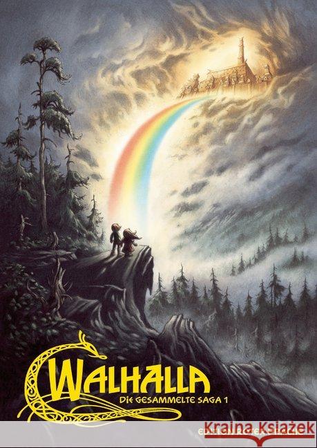 Walhalla. Bd.1 : Die gesammelte Saga Kure, Henning 9783946425908 Edition Roter Drache - książka
