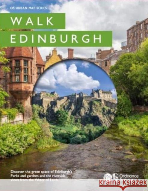 Walk Edinburgh  9780319091906 Ordnance Survey - książka