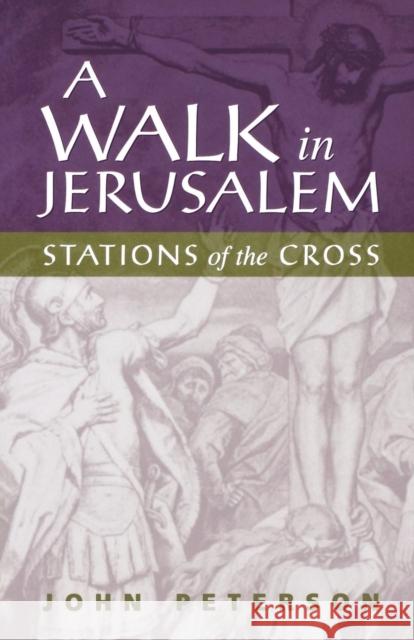 Walk in Jerusalem John Peterson 9780819217356 Morehouse Publishing - książka