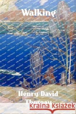 Walking Henry David Thoreau   9781774419731 Binker North - książka