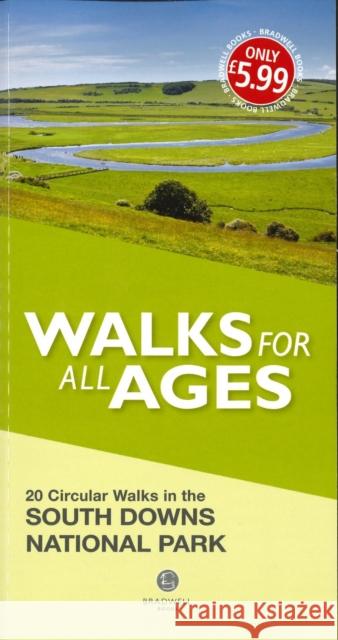 Walks for All Ages the South Downs Louise Maskill 9781910551950 Bradwell Books - książka