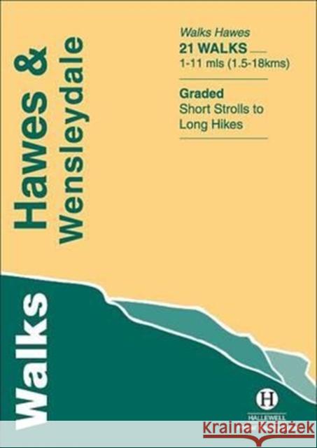 Walks Hawes and Wensleydale Richard Hallewell 9781872405469 Hallewell Publications - książka