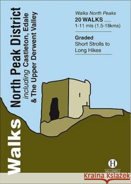 Walks North Peak District: Including Castleton, Edale and the Upper Derwent Valley Richard Hallewell 9781872405483 Hallewell Publications - książka