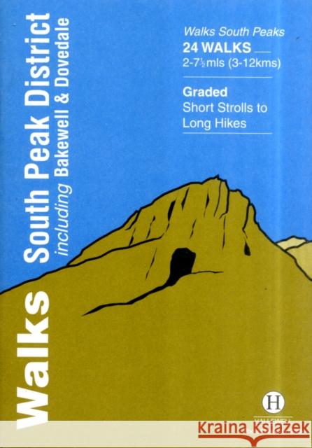 Walks South Peak District: Including Bakewell and Dovedale Richard Hallewell 9781872405490 Hallewell Publications - książka