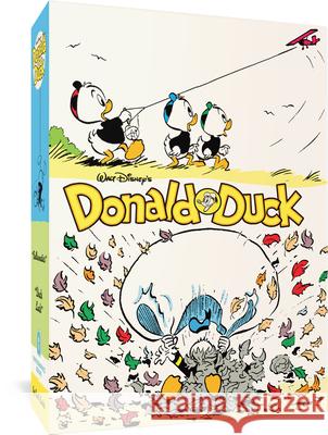 Walt Disney's Donald Duck Gift Box Set Balloonatics & Duck Luck: Vols. 25 & 27 Carl Barks Daan Jippes 9781683969877 Fantagraphics Books - książka