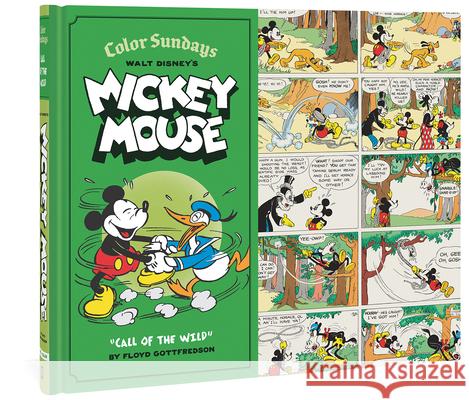 Walt Disney's Mickey Mouse Color Sundays Call of the Wild: Volume 1 Gottfredson, Floyd 9781606996430 Fantagraphics Books - książka