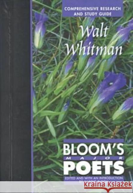 Walt Whitman Harold Bloom 9780791051085 Chelsea House Publications - książka