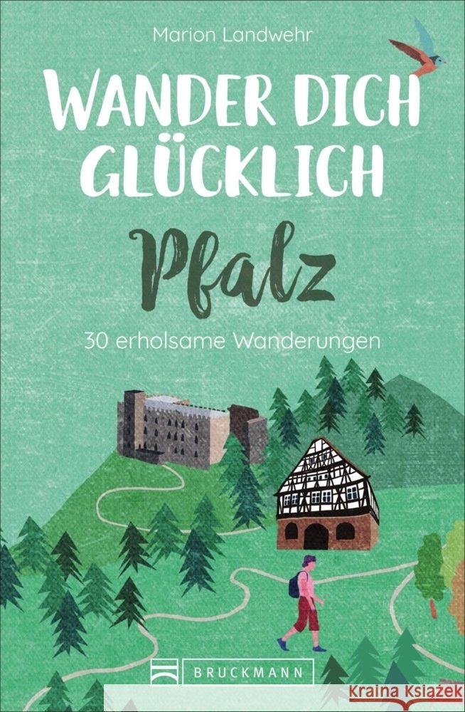 Wander dich glücklich - Pfalz Landwehr, Marion 9783734318665 Bruckmann - książka