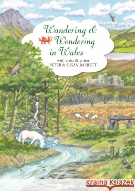 Wandering and Wondering in Wales Susan Barrett 9780857043740 Halsgrove - książka