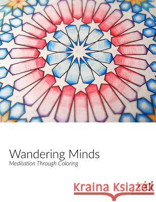 Wandering Minds Coloring Book: Meditation Through Coloring By DearingDraws Draws, Dearing 9781517698737 Createspace - książka