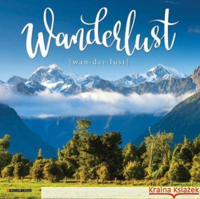 Wanderlust 2025 7 X 7 Mini Wall Calendar Willow Creek Press 9781549245992 Willow Creek Press Calendars - książka