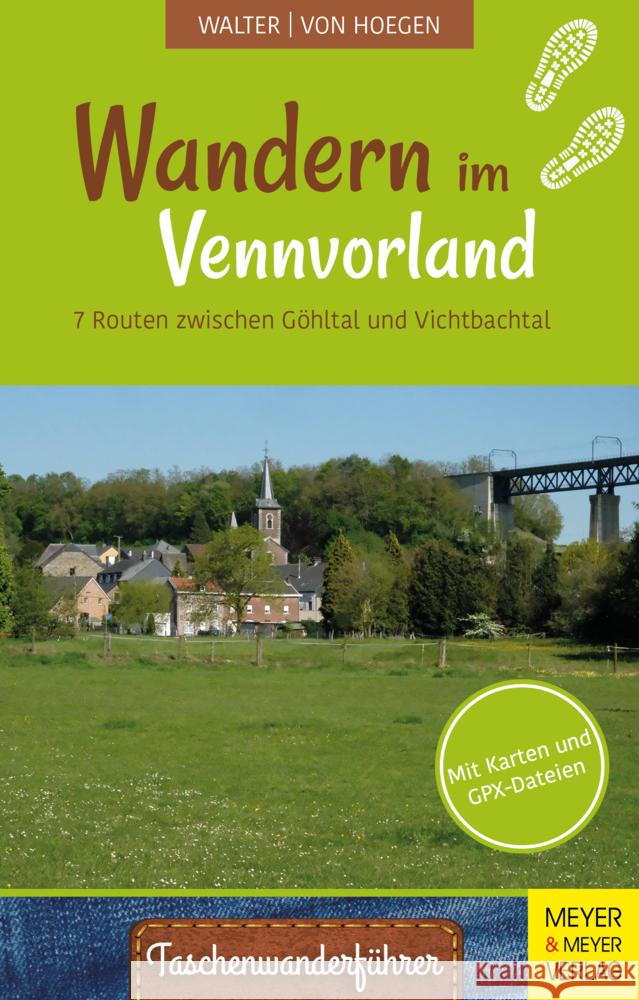 Wandern im Vennvorland Walter, Roland, Hoegen, Rainer von 9783840377426 Meyer & Meyer Sport - książka