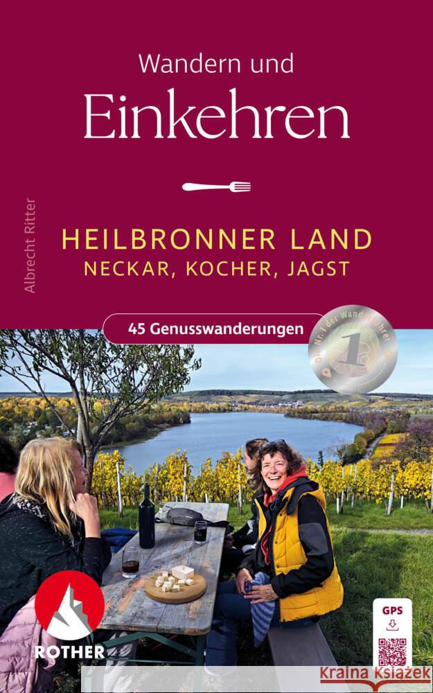 Wandern und Einkehren - Heilbronner Land Ritter, Albrecht 9783763334223 Bergverlag Rother - książka