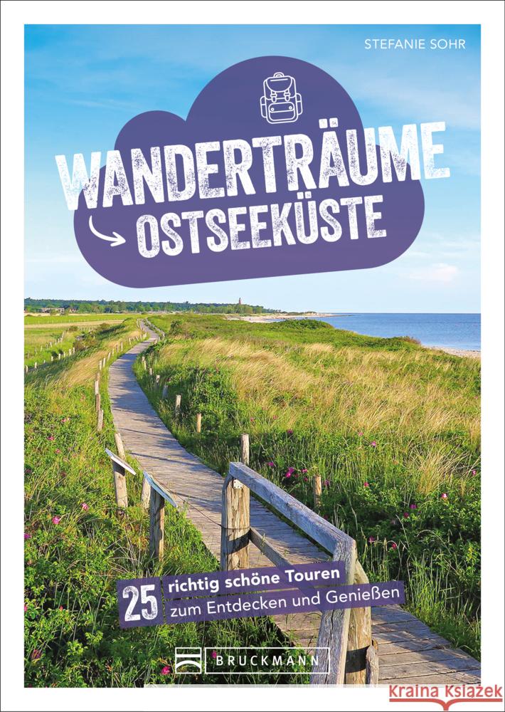 Wanderträume Ostseeküste Sohr, Stefanie 9783734330025 Bruckmann - książka