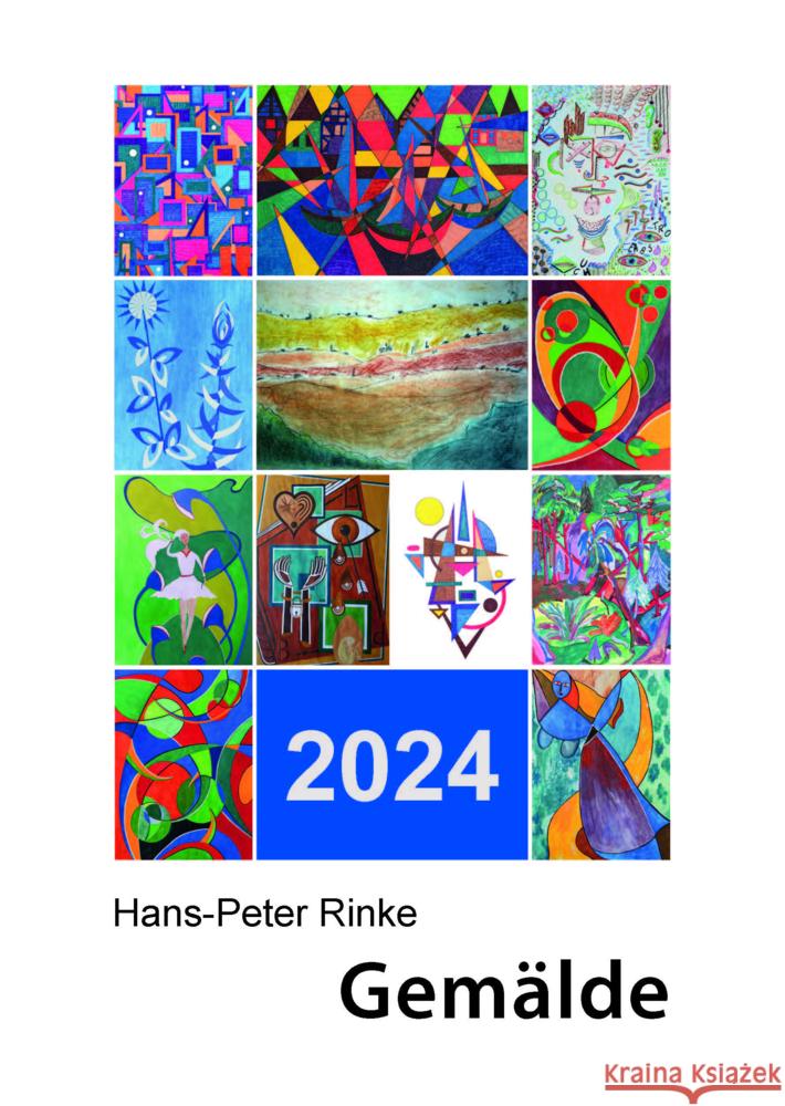 Wandkalender 2024 - Gemälde Rinke, Hans-Peter 9783958283374 Triga - książka
