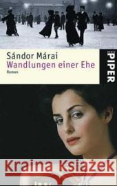 Wandlungen einer Ehe : Roman Márai, Sándor Viragh, Christina  9783492241670 Piper - książka