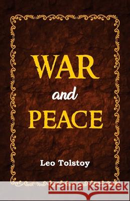 War and Peace Leo Tolstoy 9789392322693 Hawk Press - książka