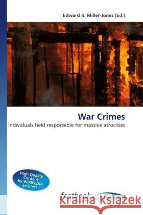 War Crimes Miller-Jones, Edward R. 9786130111175 FastBook Publishing - książka