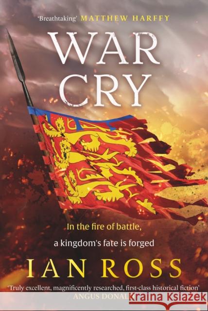 War Cry: The gripping 13th century medieval adventure for fans of Matthew Harffy and Elizabeth Chadwick  9781399708883 Hodder & Stoughton - książka