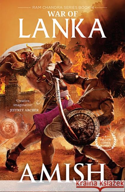 War Of Lanka (Ram Chandra Series Book 4) Amish Tripathi 9789356295094 HarperCollins India - książka