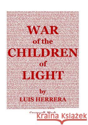 WAR of the CHILDREN of LIGHT Metatron, Gabriel 9781729668207 Createspace Independent Publishing Platform - książka