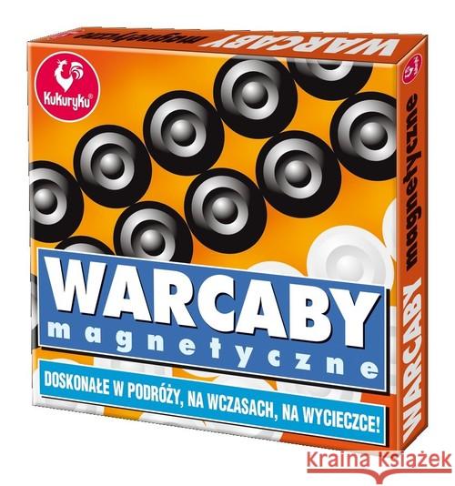 Warcaby magnetyczne  5901738560284 Kukuryku - książka
