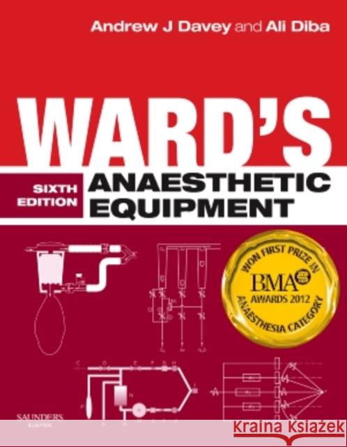 Ward's Anaesthetic Equipment Andrew Davey 9780702030949  - książka