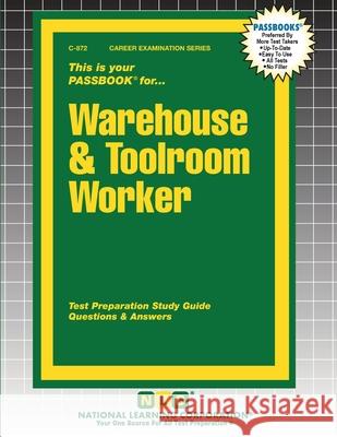 Warehouse and Toolroom Worker Passbooks 9781799308720 National Learning Corp - książka