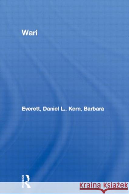 Wari Daniel Leonard Everett Everett Daniel 9780415009997 Routledge - książka