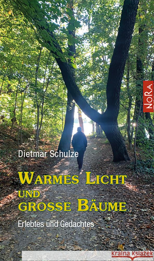 Warmes Licht und große Bäume Schulze, Dietmar 9783865575173 NoRa Verlag - książka