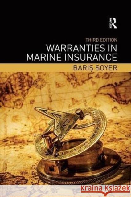 Warranties in Marine Insurance Baris Soyer 9781138613966 Routledge - książka