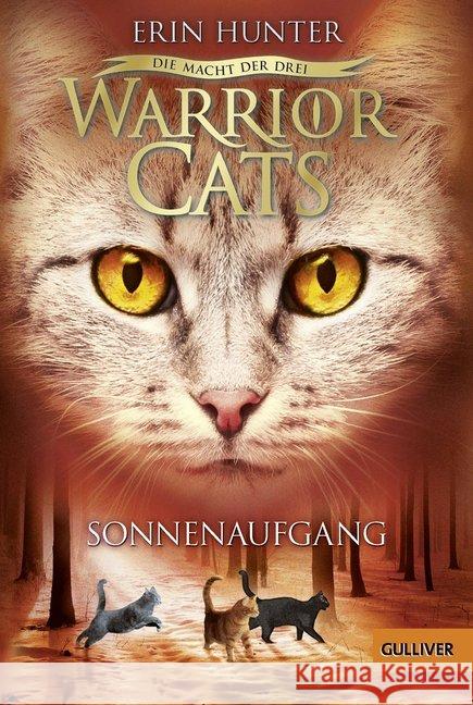 Warrior Cats - Die Macht der drei. Sonnenaufgang Hunter, Erin 9783407749185 Beltz - książka