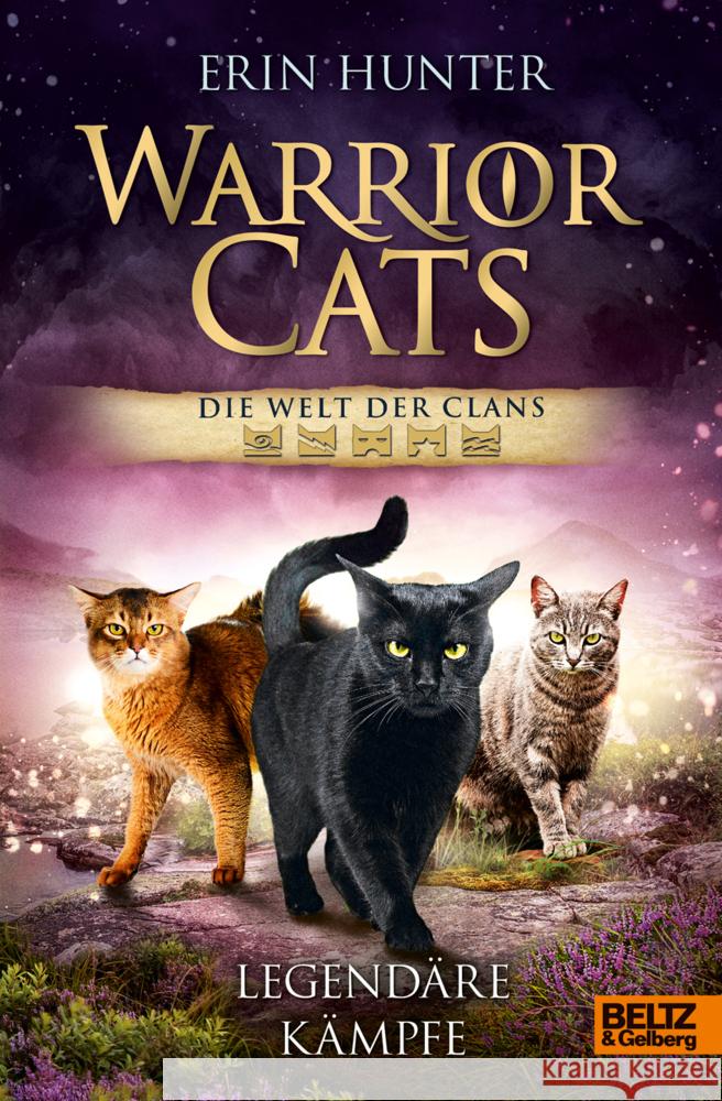 Warrior Cats - Die Welt der Clans. Legendäre Kämpfe Hunter, Erin 9783407758552 Beltz - książka