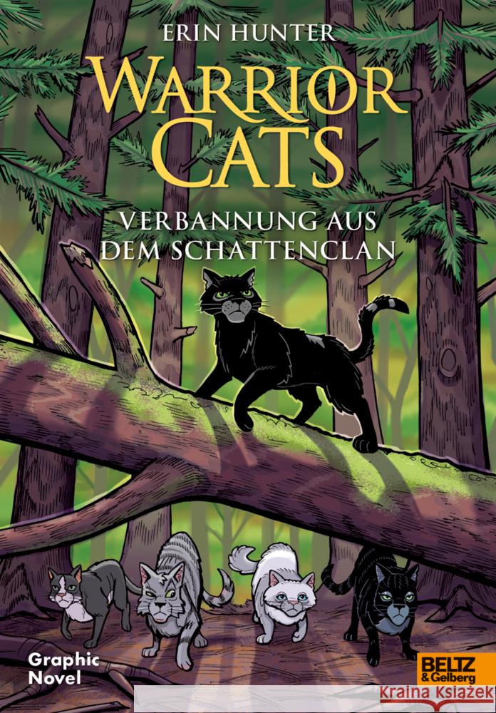 Warrior Cats - Verbannung aus dem SchattenClan Hunter, Erin, Barry, James L. 9783407757258 Beltz - książka