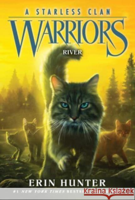 Warriors: A Starless Clan #1: River Erin Hunter 9780063050112 HarperCollins Publishers Inc - książka