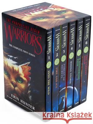 Warriors Box Set: Volumes 1 to 6: The Complete First Series Hunter, Erin 9780062367143 HarperCollins - książka