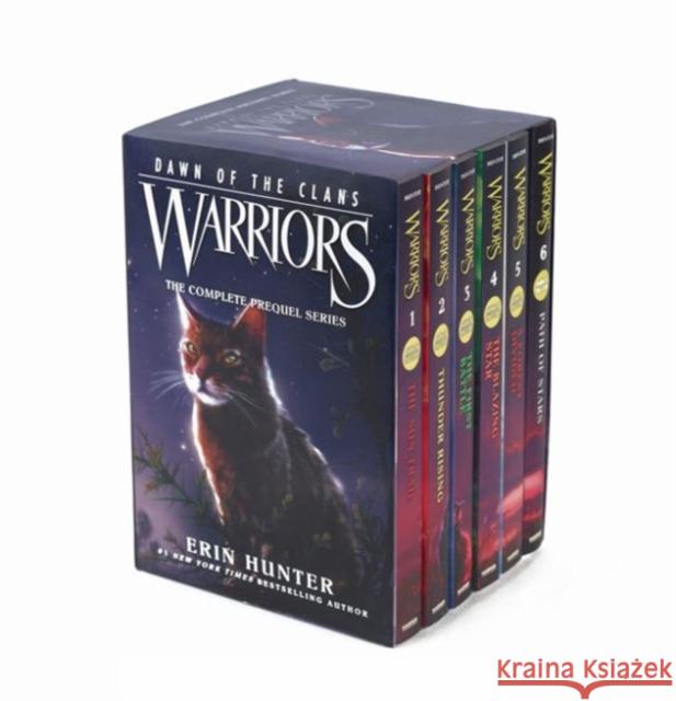 Warriors: Dawn of the Clans Box Set: Volumes 1 to 6 Erin Hunter 9780062410078 HarperCollins - książka