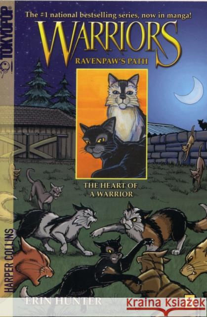 Warriors Manga: Ravenpaw's Path #3: The Heart of a Warrior Hunter, Erin 9780061688676  - książka
