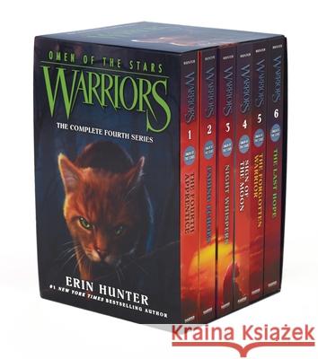 Warriors: Omen of the Stars Box Set: Volumes 1 to 6 Erin Hunter Owen Richardson 9780062382641 HarperCollins - książka