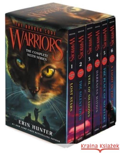 Warriors: The Broken Code Box Set: Volumes 1 to 6 Erin Hunter 9780062945822 HarperCollins Publishers Inc - książka