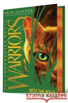 Warriors: The Prophecies Begin #1: Into the Wild Collector's Deluxe Limited Ed Erin Hunter 9780063447950 HarperCollins - książka