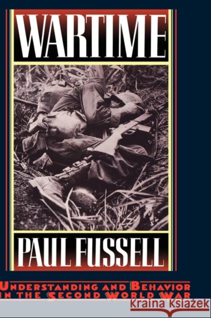 Wartime Fussell, Paul 9780195037975 Oxford University Press - książka