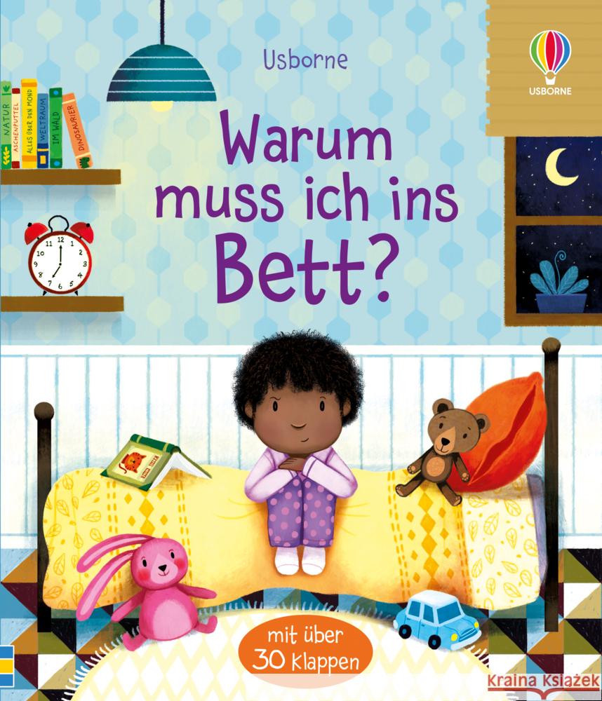 Warum muss ich ins Bett? Daynes, Katie 9781789419269 Usborne Verlag - książka