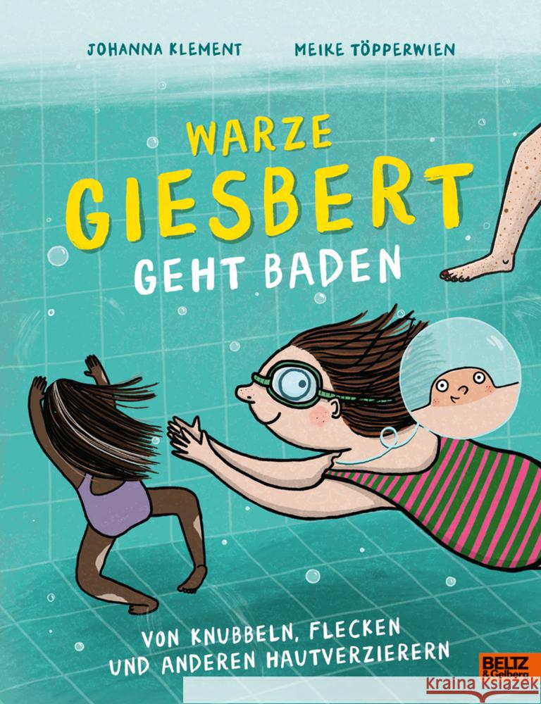 Warze Giesbert geht baden Klement, Johanna, Töpperwien, Meike 9783407790231 Beltz - książka