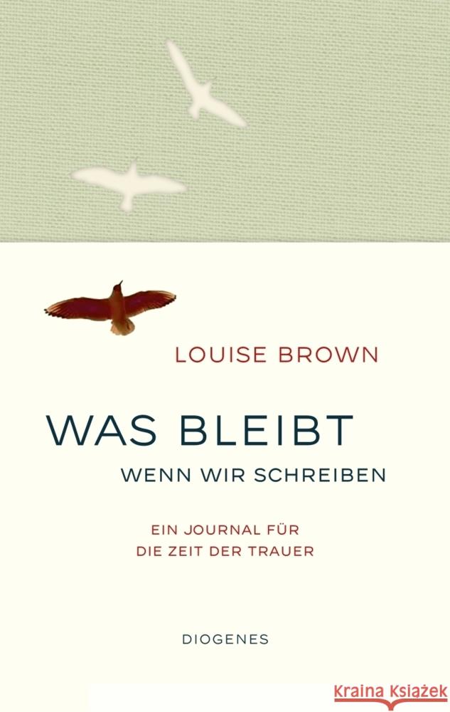 Was bleibt, wenn wir schreiben Brown, Louise 9783257072440 Diogenes - książka