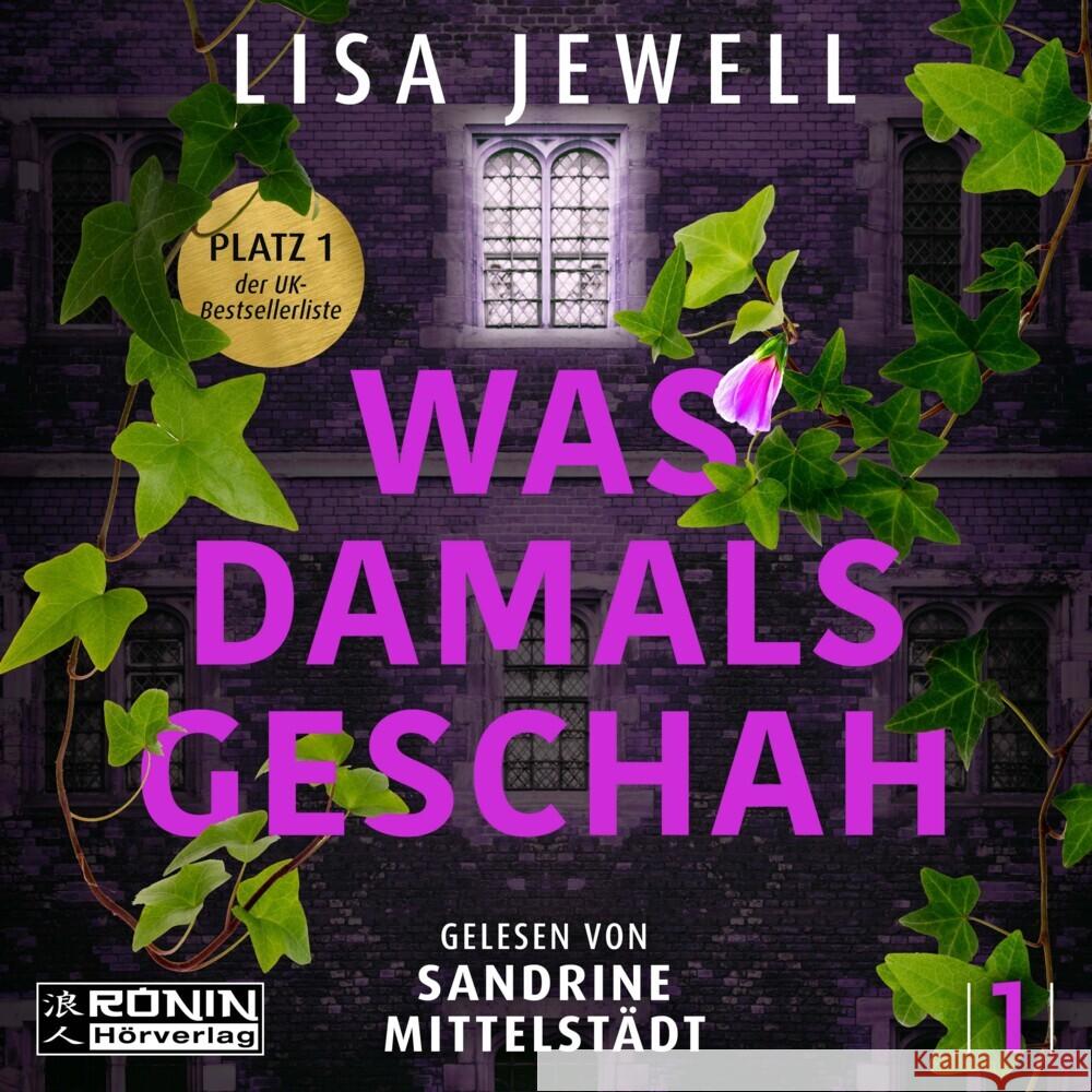 Was damals geschah, Audio-CD, MP3 Jewell, Lisa 9783961543090 Ronin Hörverlag - książka