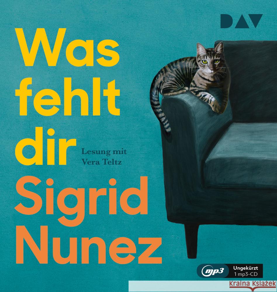 Was fehlt dir, 1 Audio-CD, 1 MP3 Nunez, Sigrid 9783742421982 Der Audio Verlag, DAV - książka