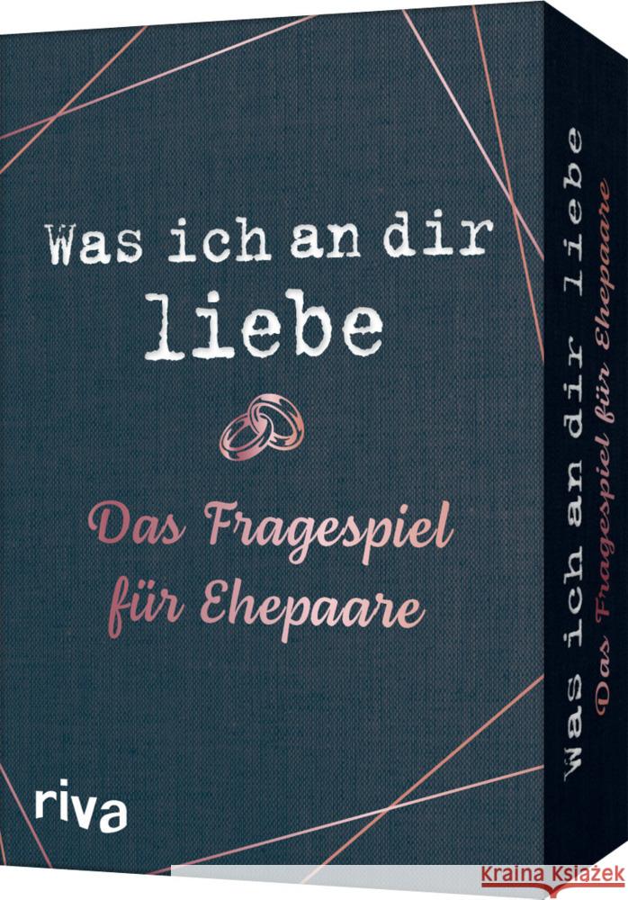 Was ich an dir liebe - Das Fragespiel für Ehepaare riva Verlag 9783742316363 riva Verlag - książka